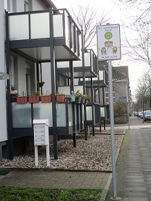 Elternhaltestelle der Erich-Kästner-Schule